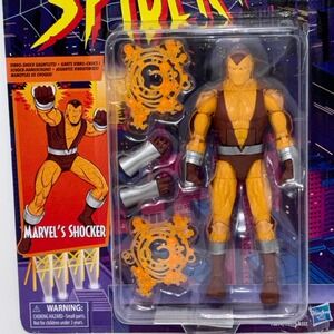 Marvel Legends Retro Spider-Man Animated Shocker 6" Figure Carded Hasbro NEW